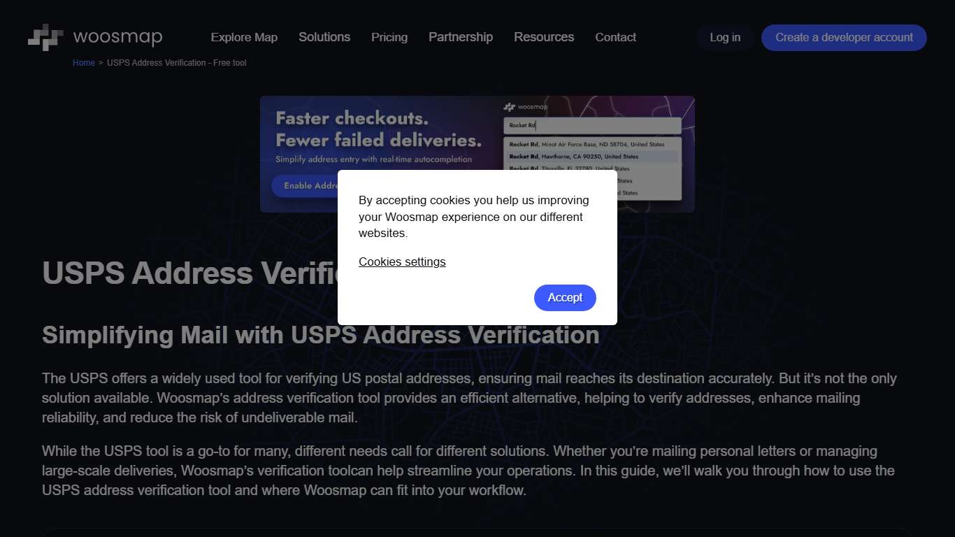 USPS Address Verification - Free tool